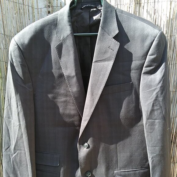 Sean John Blazer Suit Jacket Gray 42R - 2 Button Closure - Picture 2 of 16